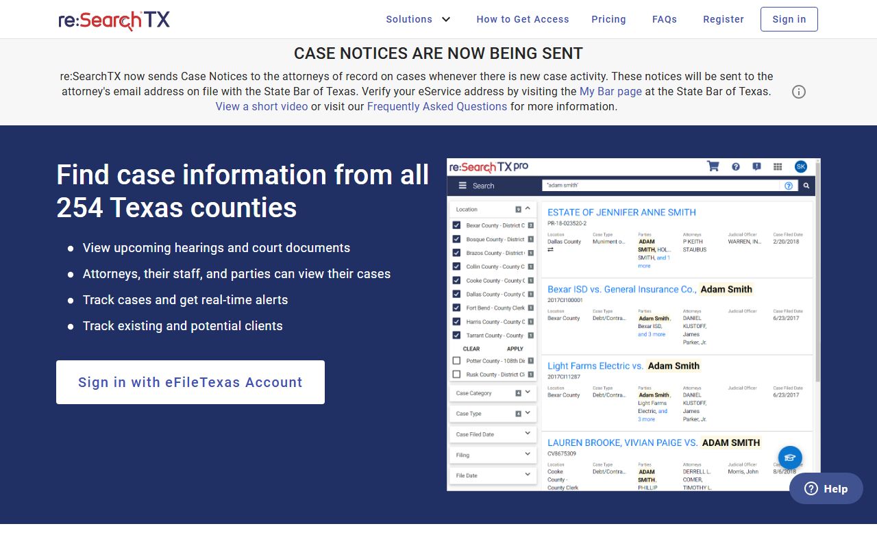 Crockett County court records after arrest reSearchTX portal